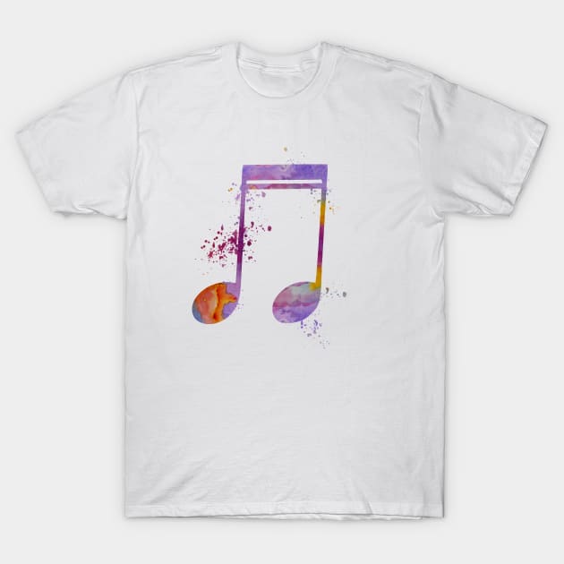 Musical note T-Shirt by TheJollyMarten